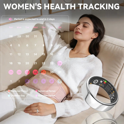 Smart Ring ,No Subscription Fees Health Tracker for Outdoor Sports