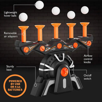 Hover Shot Shooting Toy for Kids--Gun, Targets & Darts