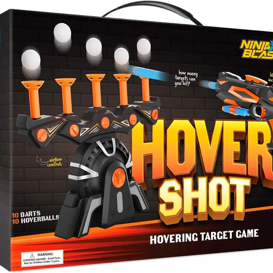 Hover Shot Shooting Toy for Kids--Gun, Targets & Darts