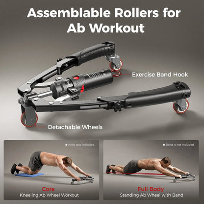 Adjustable Hydraulic Arm Trainer | 22-440lbs Foldable