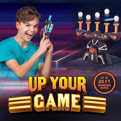 Hover Shot Shooting Toy for Kids--Gun, Targets & Darts